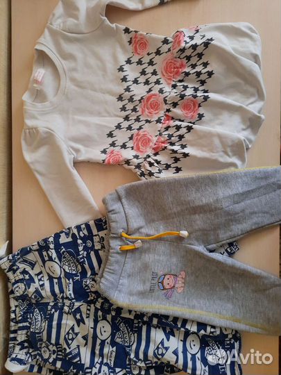 Вещи пакетом для девочки 86 92