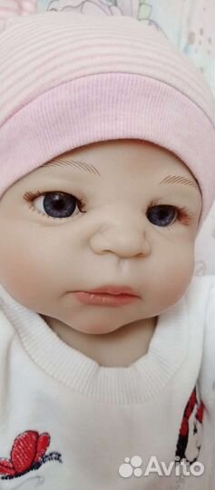Кукла реборн силиконовая девочка