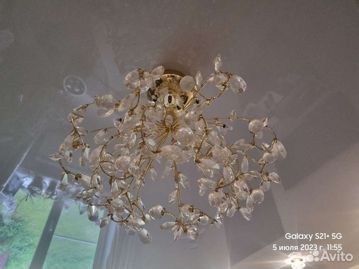Люстра хрустальная