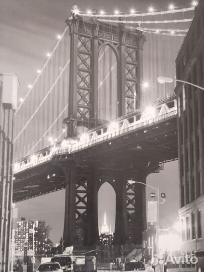 Интерьерная картина постер мост