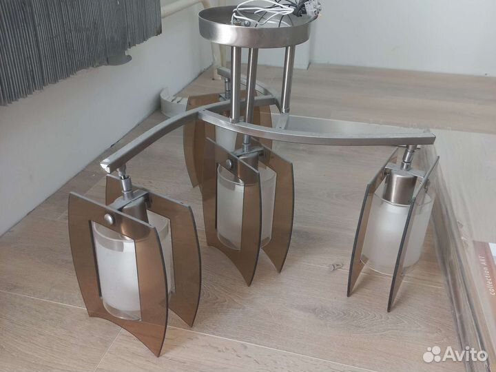 Раковина, люстра