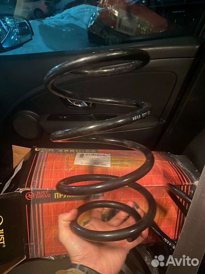 Пружины передние kia ceed и cerato