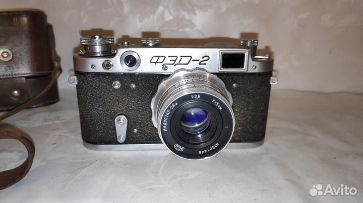 Пленочный фотоаппарат - фэд 2 - рабочий