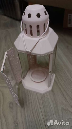 Энрум Икеа Фонарь д/греющей свечи, подсвечник