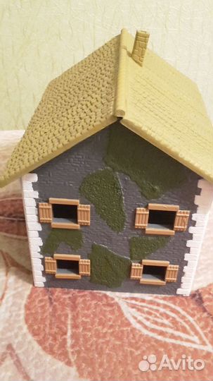 1\72 дом пластмаса