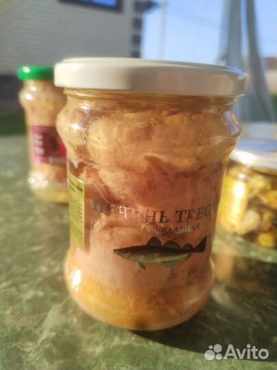 Печень трески 0.5 стекло