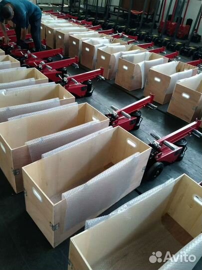 Мощный подкатной гидравлический домкрат с пневмоприводом ERT50Т 50/60/80/100/120 тонн