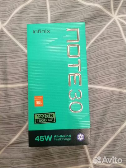 Infinix Note 30, 8/128 ГБ