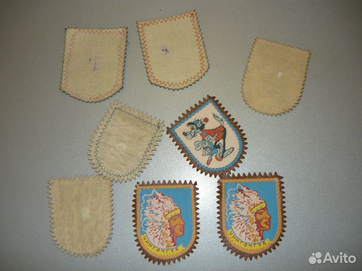 СССР Шеврон нашивка для детской одежды 1970-е годы