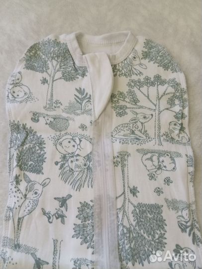 Пеленки-коконы для новорожд. новые+шапочки 56-68