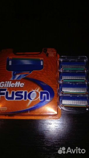 Кассеты Gillette Fusion