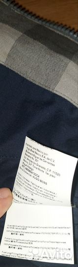 Пуховик мужской hugo boss orange