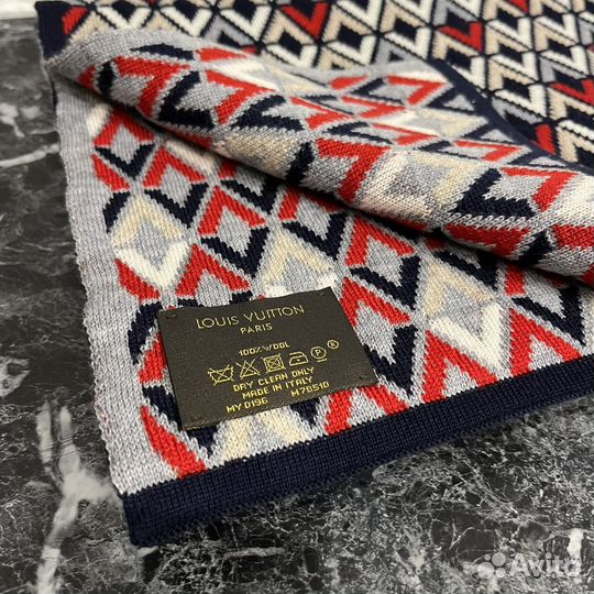 Шерстяной шарф Louis Vuitton 190 28 см ориг
