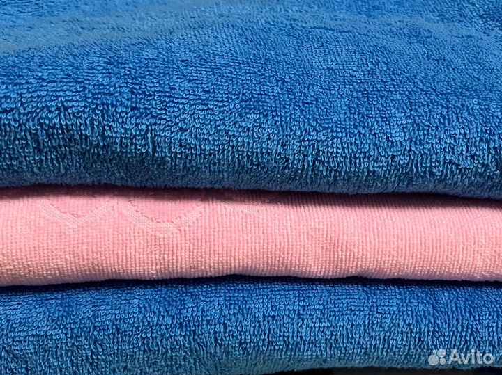 Новые махровые полотенца 70х130 см