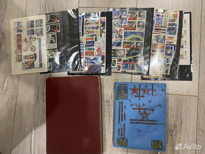 Альбом марки СССР космос искусство и прочее