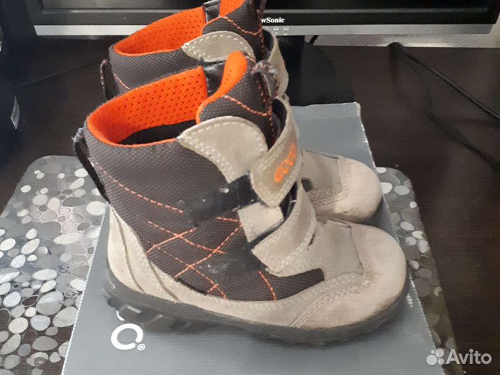 Демисезонные полусапожки ecco 25