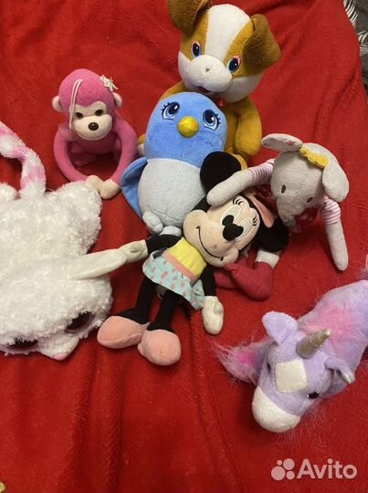 Мягкие игрушки пакетом