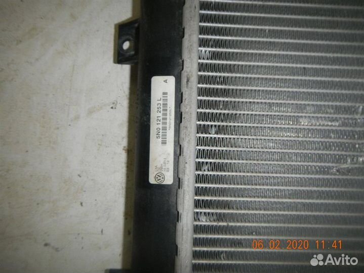 Радиатор основной VW Tiguan I 2007-2017