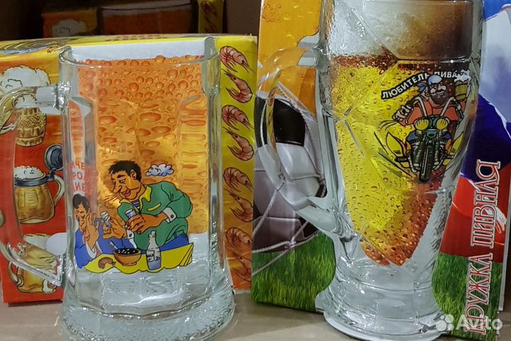 Стеклянная посуда в подарочной упаковке