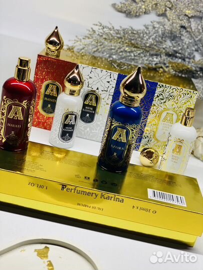 Attar collection Набор Аттар 4в1 по 30мл