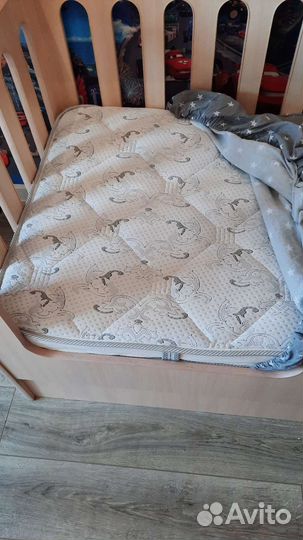 Детская кровать от 3 лет с матрасом бу