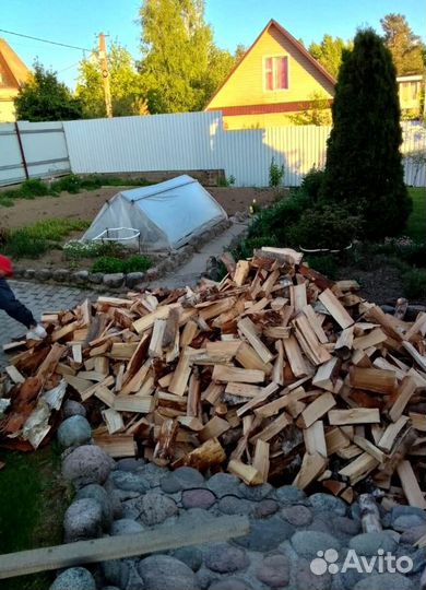 Дрова колотые от 1 куба