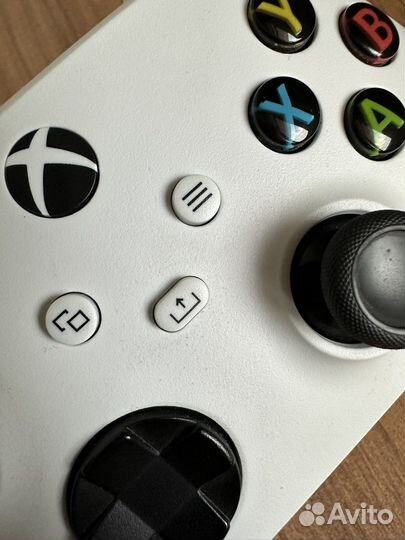 Геймпад xbox robot white controller pc one