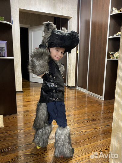 Костюм новогодний Волк 110-116