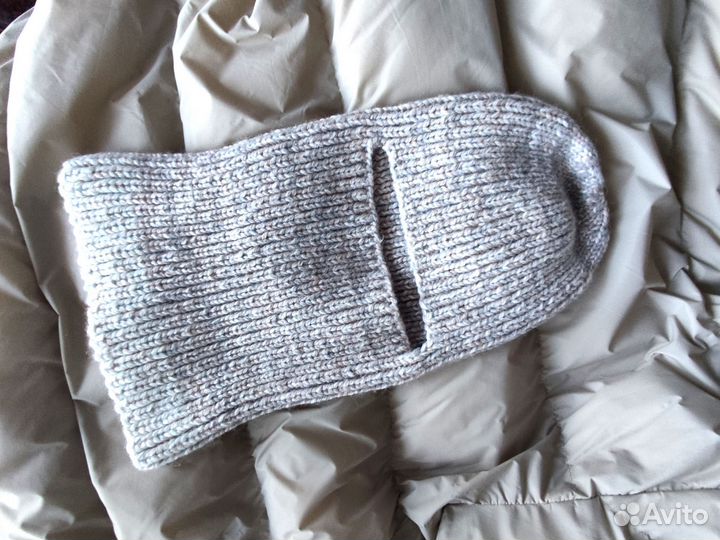 Балаклава зимняя вязаная