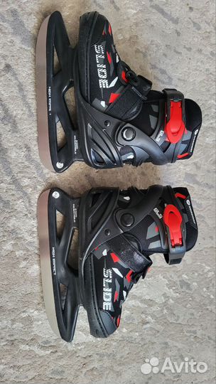 Коньки детские раздвижные 26-31