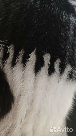 Шапка норковая вязанная новая