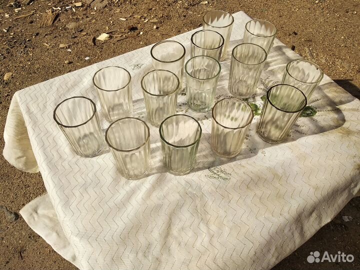 Стаканы граненые СССР