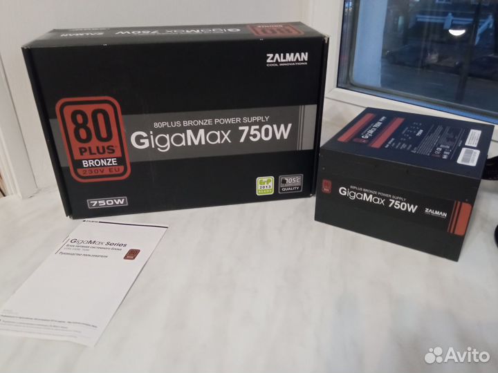 Блок питания Zalman GigaMax (gvii) 750W
