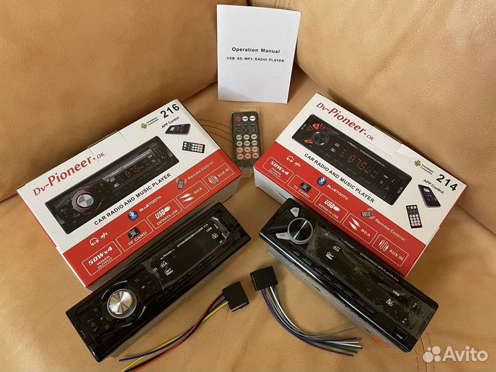 Магнитола Pioneer с bluetooth usb