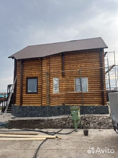 Пескоструйная очистка сруба,металл,бетон