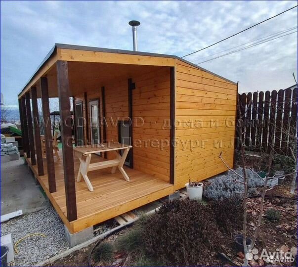 Баня 6х2,5 Скандинавия BA-1674