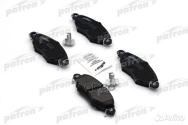 Колодки тормозные дисковые передн peugeot: 206