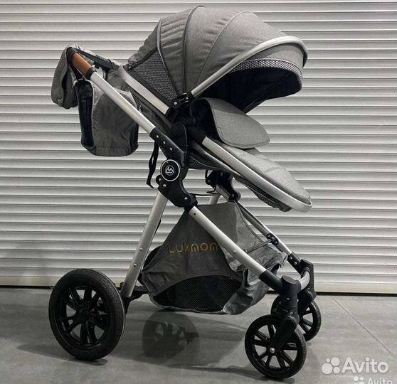 Коляска 3в1 Luxmom v 9, трансформер, новая