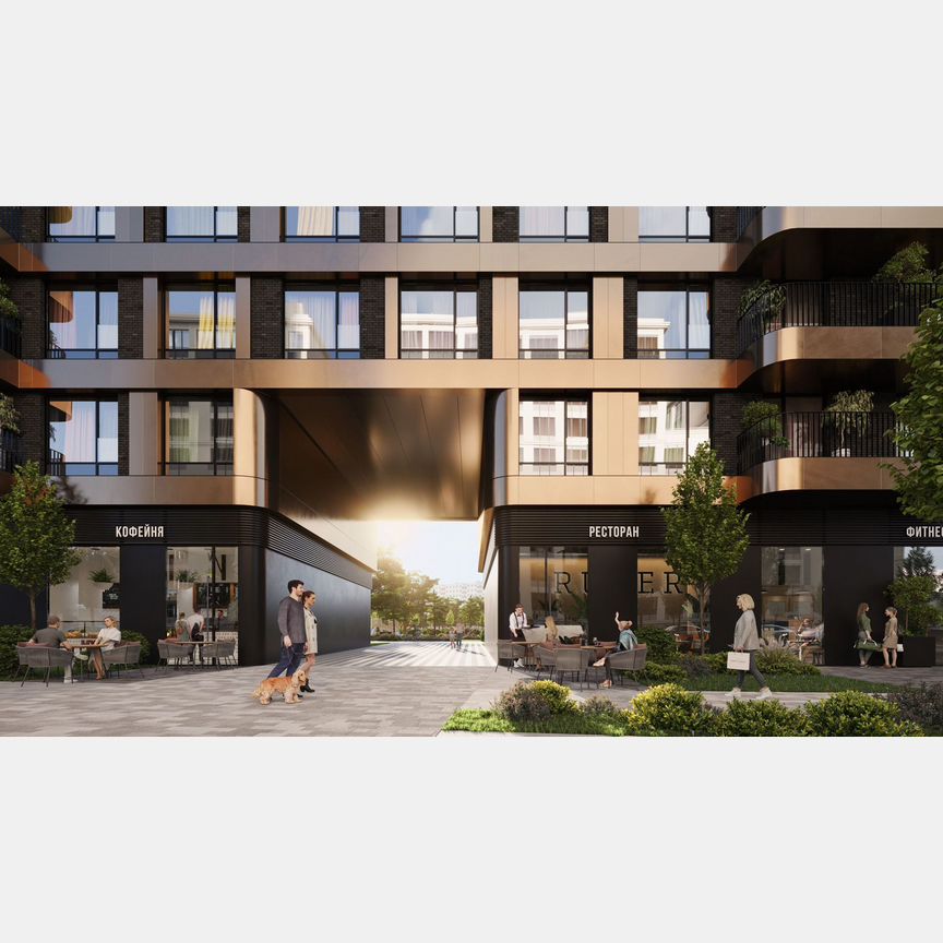 2-к. квартира, 73,2 м², 6/17 эт.