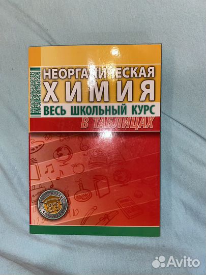 Учебники по биологии, химии, истории, англискому