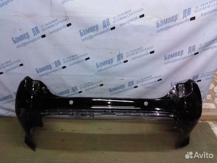 Бампер mitsubishi pajero sport KS0W зад