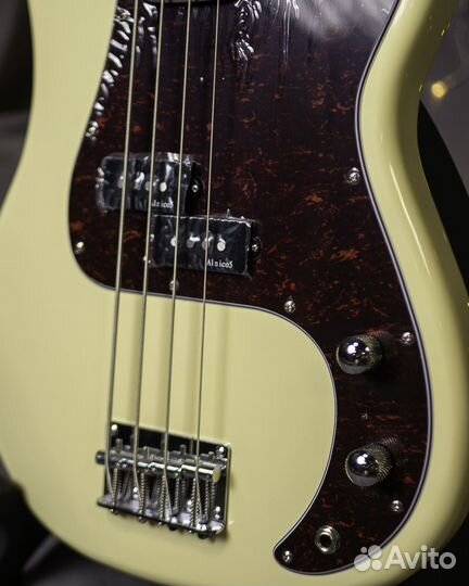 Prodipe jmfpb80ravw PB80RA Бас-гитара, белая