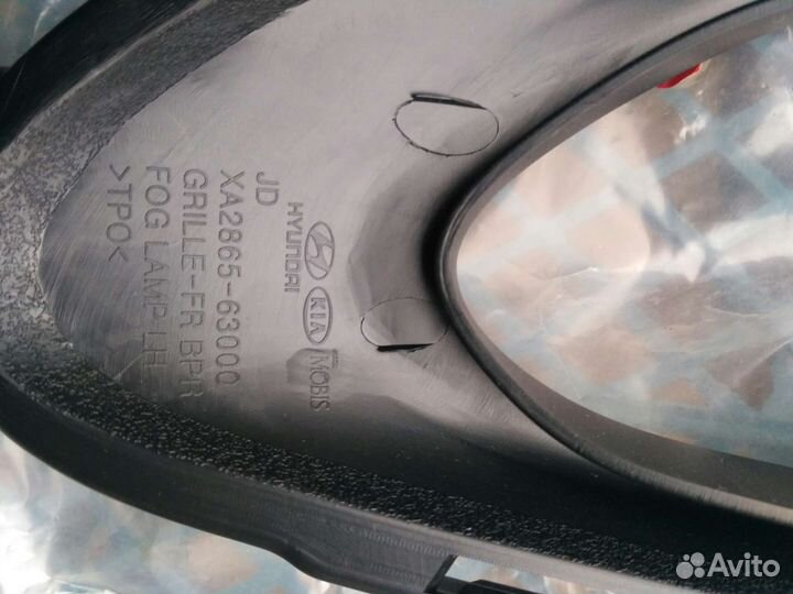 Рамка п/т фары KIA ceed L 12-15