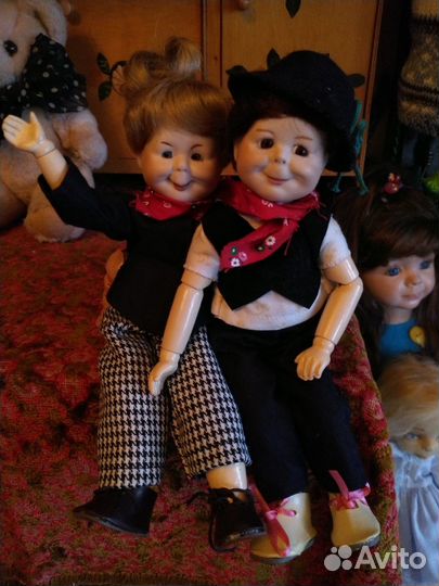 Винтажные реплики антикварных кукол