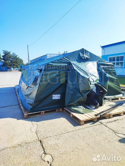 Палатка Армейская Каркасная 10-70 Человек