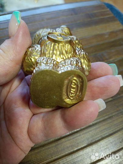 Фигурка олимпийского мишки.Чугун