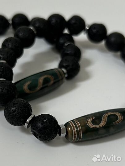 Мужской браслет Дзи