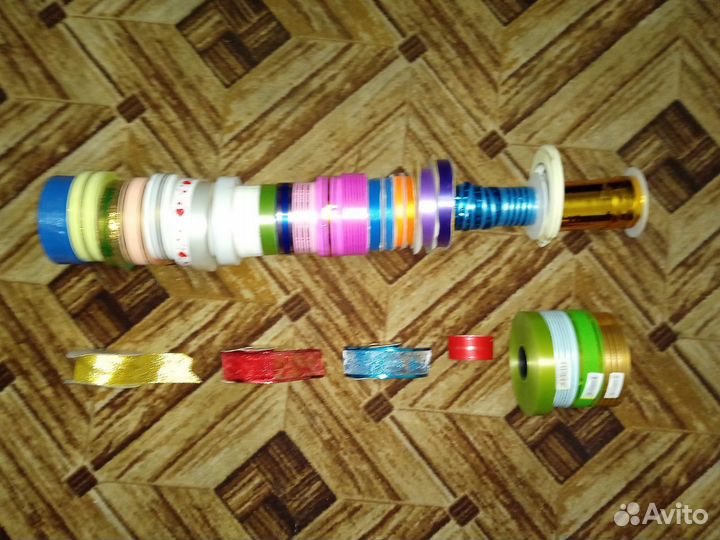 Праздничная упаковочная лента для подарка игрушки