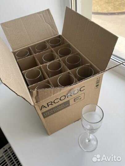 Набор бокалов для шампанского качественный