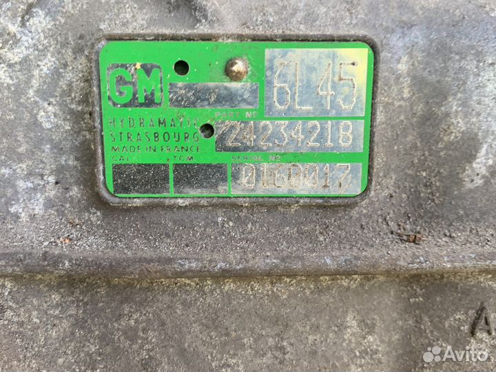 АКПП BMW GM 6L45 E88, E90, E92. N52N N51